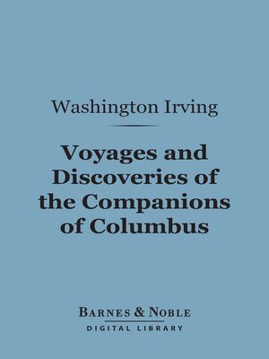 cover image of Voyages and Discoveries of the Companions of Columbus (Barnes & Noble Digital Library)
